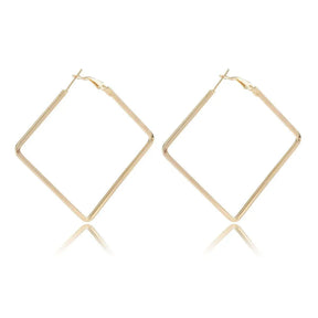 Brinco Argola Geométrica