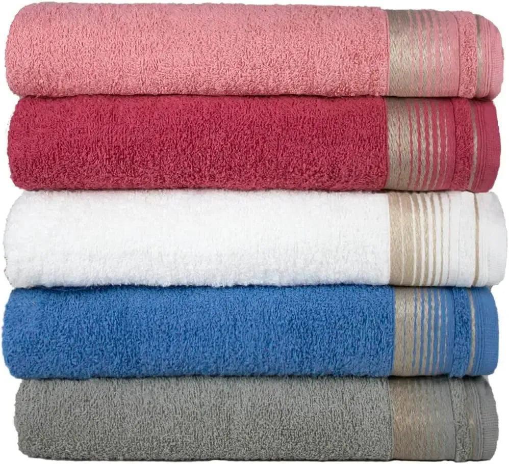 Kit 5 Toalhas de Rosto Elegancê