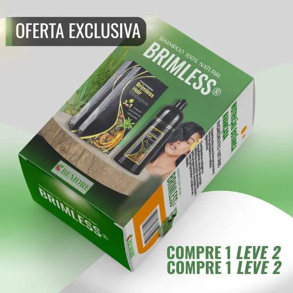 [COMPRE 1 LEVE 2] Shampoo Brimless Botânico Natural 3 em 1 (Dura Até 6 Meses!) + BRINDE Especial