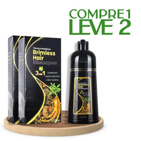 [COMPRE 1 LEVE 2] Shampoo Brimless Botânico Natural 3 em 1 (Dura Até 6 Meses!) + BRINDE Especial