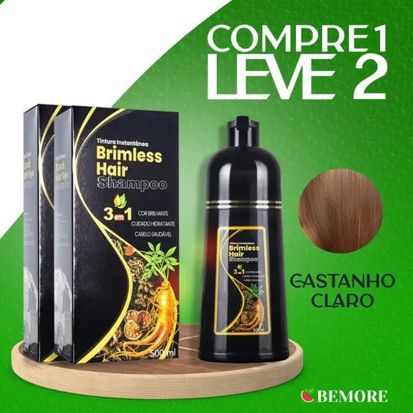 [COMPRE 1 LEVE 2] Shampoo Brimless Botânico Natural 3 em 1 (Dura Até 6 Meses!) + BRINDE Especial