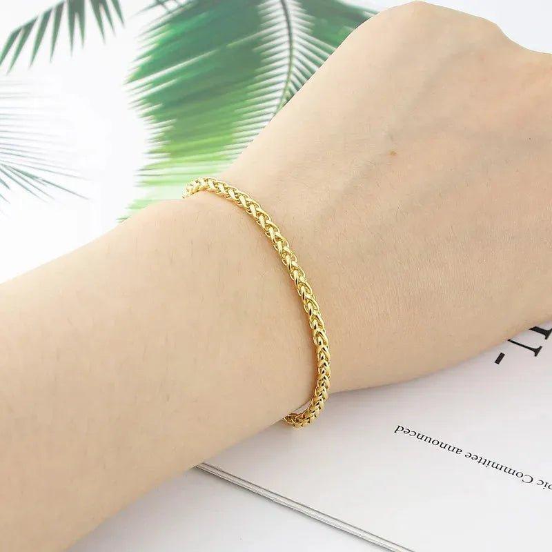 Pulseira com Elos Torcidos