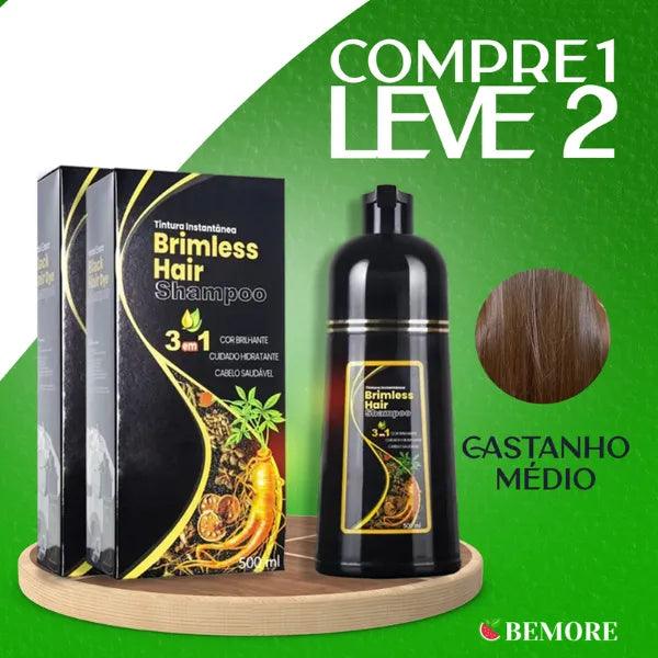 [COMPRE 1 LEVE 2] Shampoo Brimless Botânico Natural 3 em 1 (Dura Até 6 Meses!) + BRINDE Especial