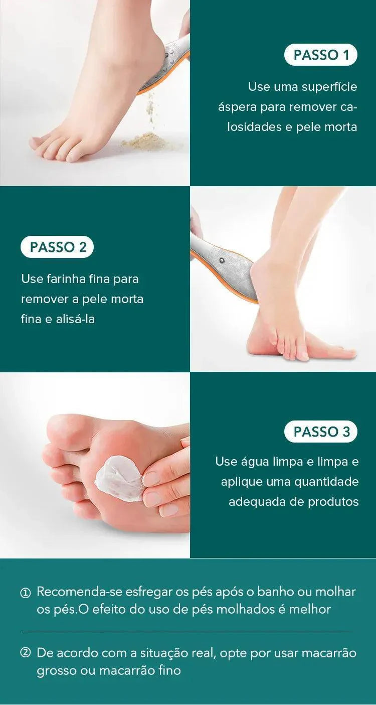 Removedor de Pele Morta dos Pés - Mr.Green