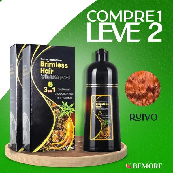 [COMPRE 1 LEVE 2] Shampoo Brimless Botânico Natural 3 em 1 (Dura Até 6 Meses!) + BRINDE Especial