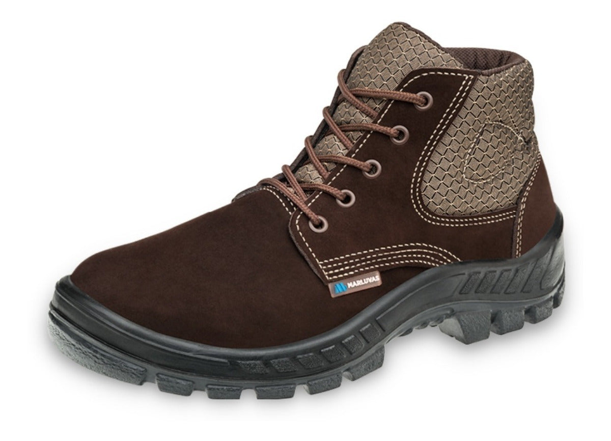 Botina Segurança Bico Pvc Bota Marluvas Nobuck 50b26 Cb Bp