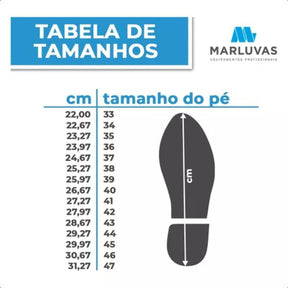 Bota Botina De Segurança Coturno Masculina Marluvas Com Ca