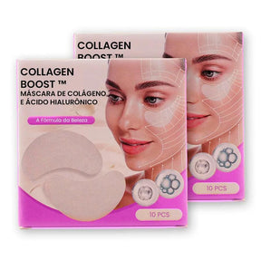 Collagen Boost™ - Colágeno + Ácido Hialurônico [ATIVOS] - R$ 1,33 por Aplicação