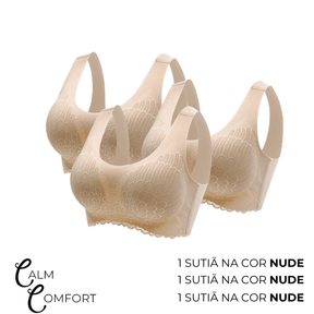 Kit 3 Unidades [Pague 1, Leve 3] - Sutiã CalmComfort®