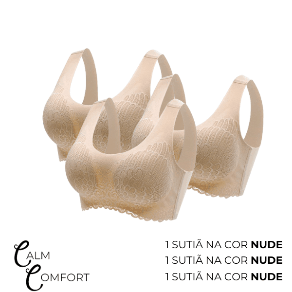 Kit 3 Unidades [Pague 1, Leve 3] - Sutiã CalmComfort®