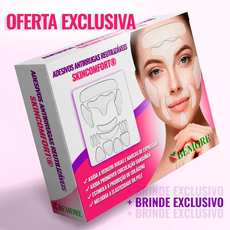 SkinComfort® - Adesivos Antirrugas Reutilizáveis + BRINDE LIMITADO