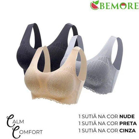 Kit 3 Unidades [Pague 1, Leve 3] - Sutiã CalmComfort®