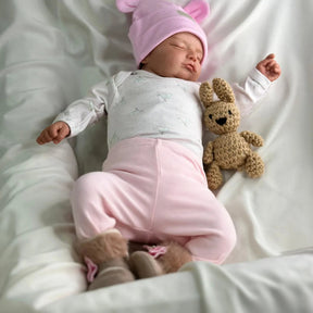 Bebê Boneca Reborn Rosali Siliconada Realista Pode dar Banho Em Promoção