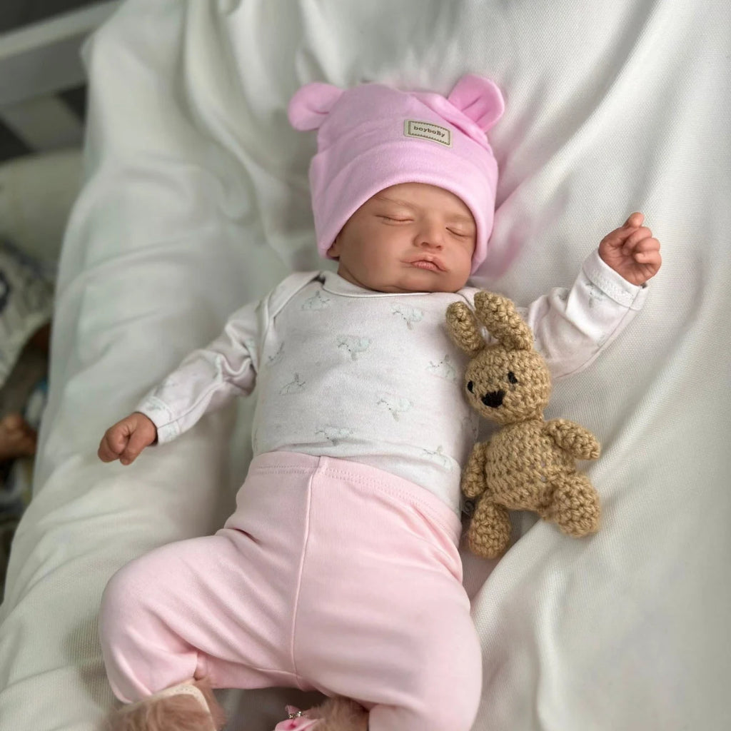 Bebê Boneca Reborn Rosali Siliconada Realista Pode dar Banho Em Promoção